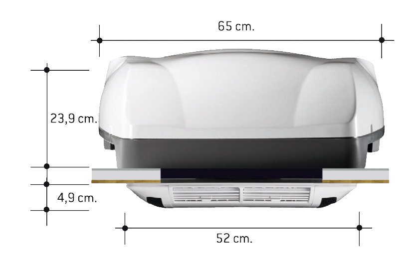 Klimaanlage Dualclima 12500H (S)