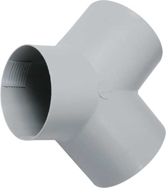 Y-Stück achatgrau 65-72 mm