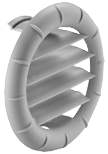 Lamelleneinsatz beige NV