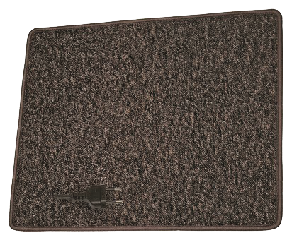 Heizteppich 230 V 60x70 cm braun