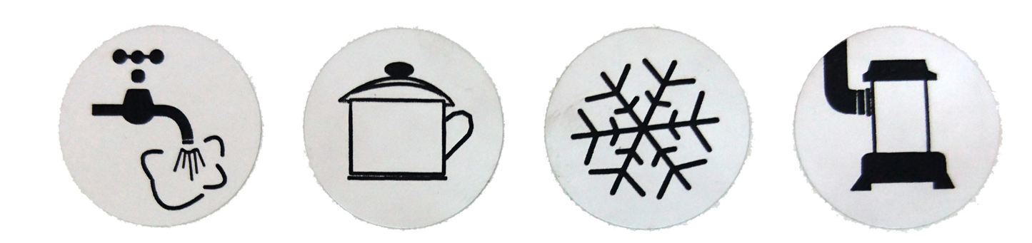 Symbole-Set für Ventilblöcke