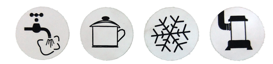 Symbole-Set für Ventilblöcke