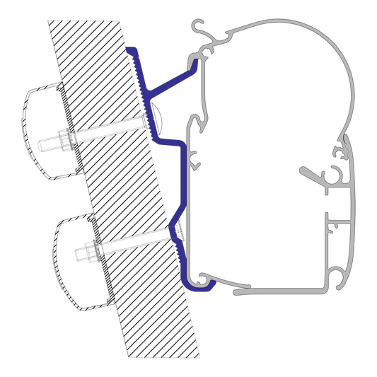 Adapter PW Ducato H3 ab 2006   (R)