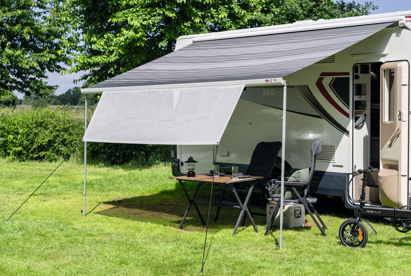 Sun Blocker Travellife hellgrau 280x80(V