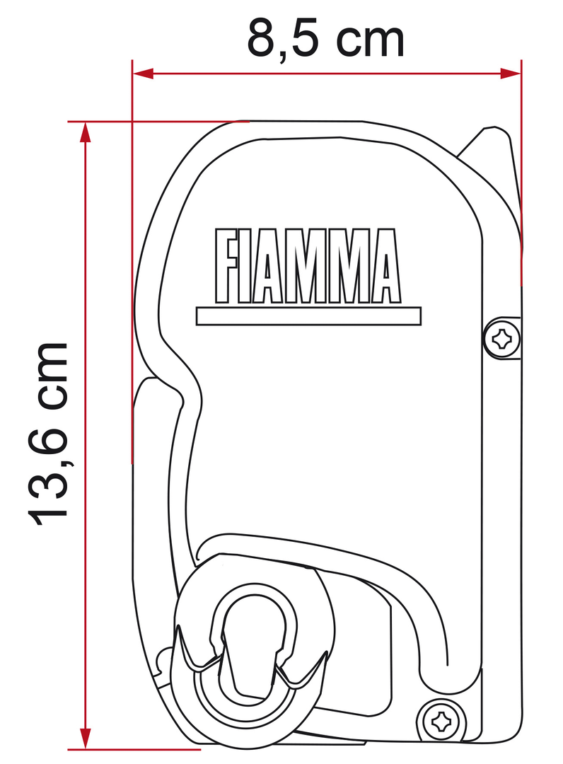 F45S titanium 260 cm, VW T5-M (L1)