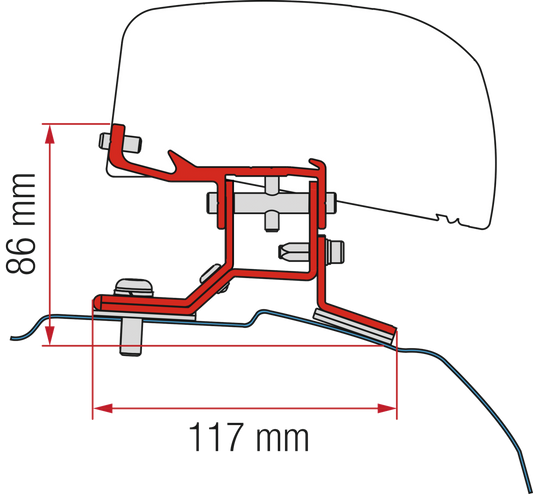 Adapter F40 Kit Ford Custom L2