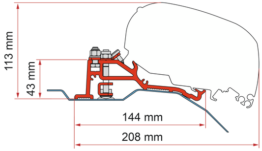 Kit Ducato H2 Skyroof (B)