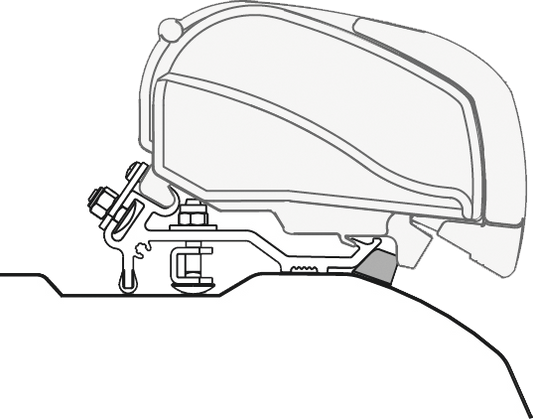Kit RAIN GUARD Slim F80S Ducato (B)