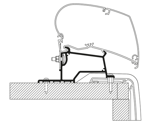 Adapter Rapido Distinction 500 cm (S)