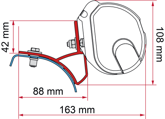 Adapter-Kit F35 Trafic/Vivaro 01-14