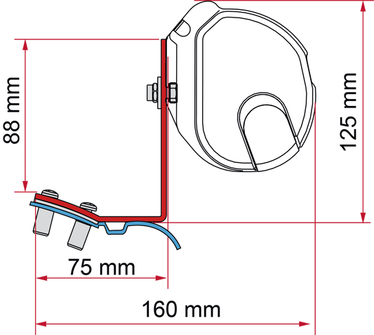 Adapter-Kit F35 Vito/Vito Marco Polo