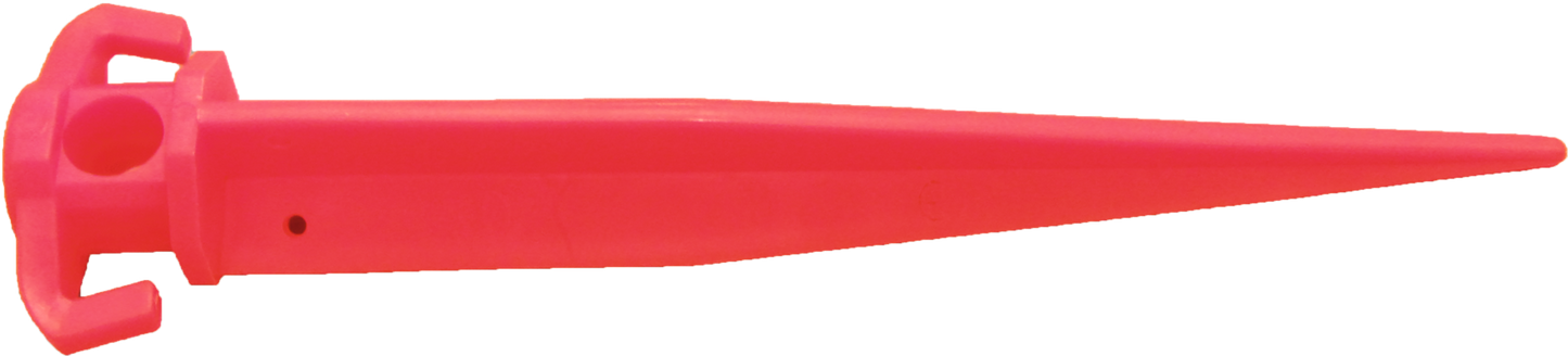 Kunststoff-Hering rot 28 cm 5er-Pack (A)