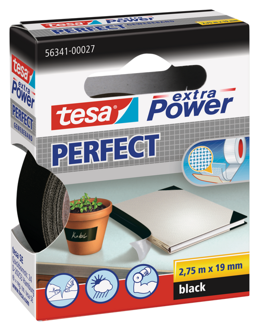 tesa® EP Perfect schwarz 275-19 (R)