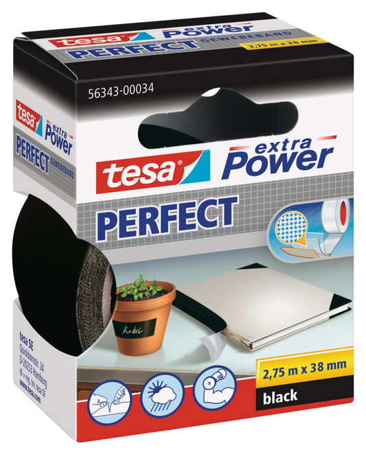 tesa® EP Perfect schwarz 275-38 (R)