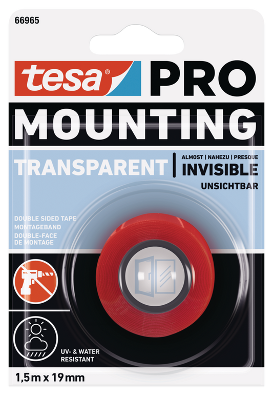 tesa® PRO Mounting transparent 150-19(R)