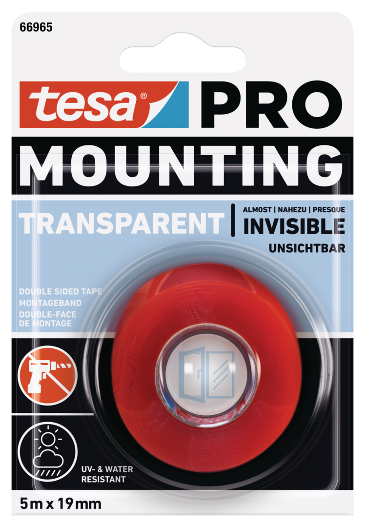 tesa® PRO Mounting transparent 500-19(R)