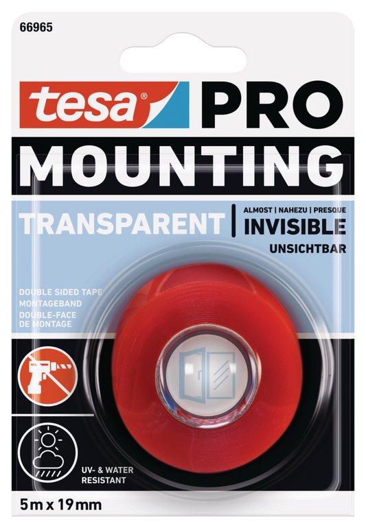 tesa® PRO Mounting transparent 500-19(R)