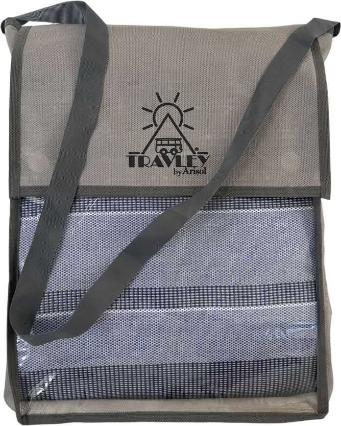 Zeltteppich TRAVLEY 250 x 260 cm blau
