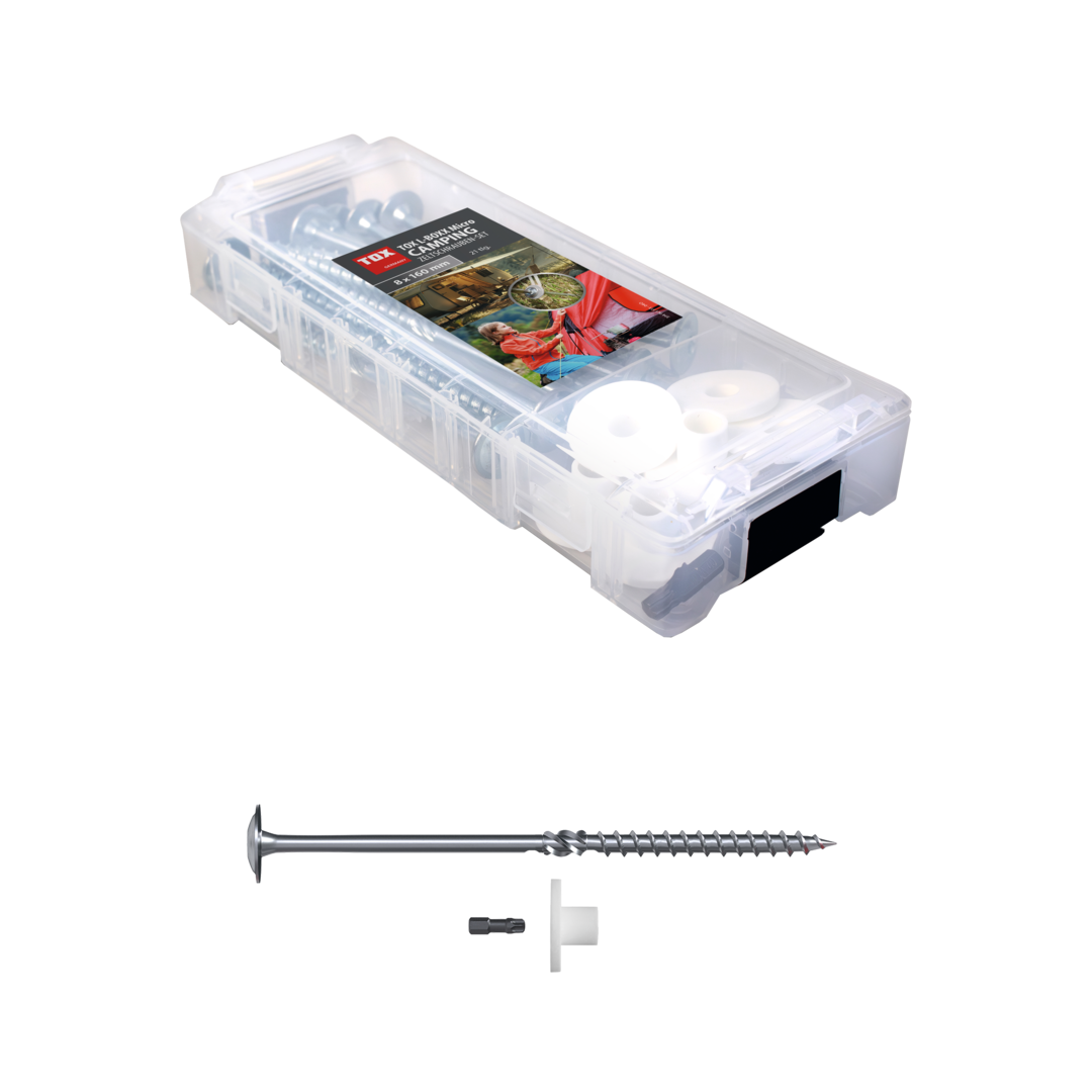 TOX Camping Zeltschraubenset 8x160