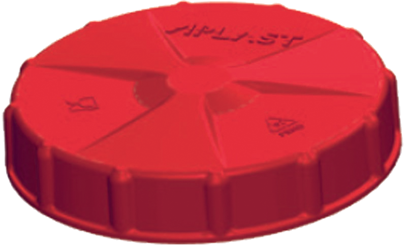Ersatzdeckel rot 140 mm