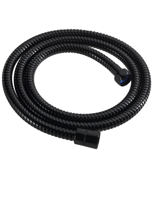 Brauseschlauch schwarz 1,5m G1/2+3/8