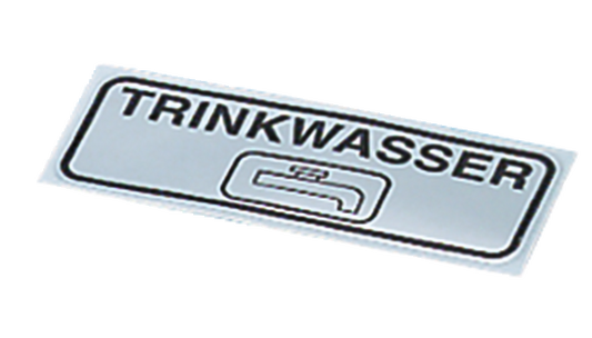 Hinweisschild TRINKWASSER