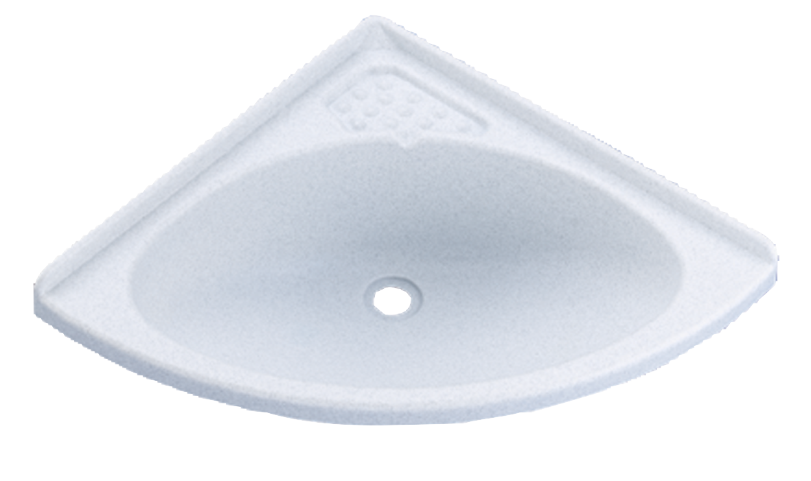 Eckwaschbecken mini oval