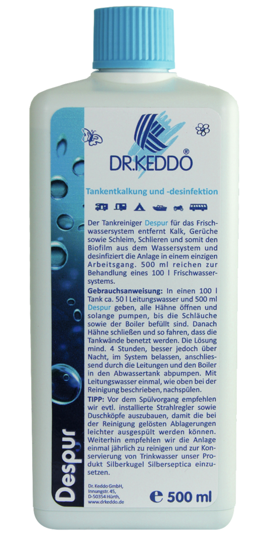 Despur Tankdesinfekt/-entkalkg 500ml (R)