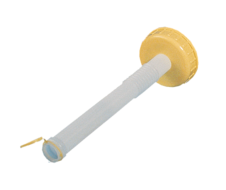 Verschluss DIN 96 mit Ausgießer 20 cm