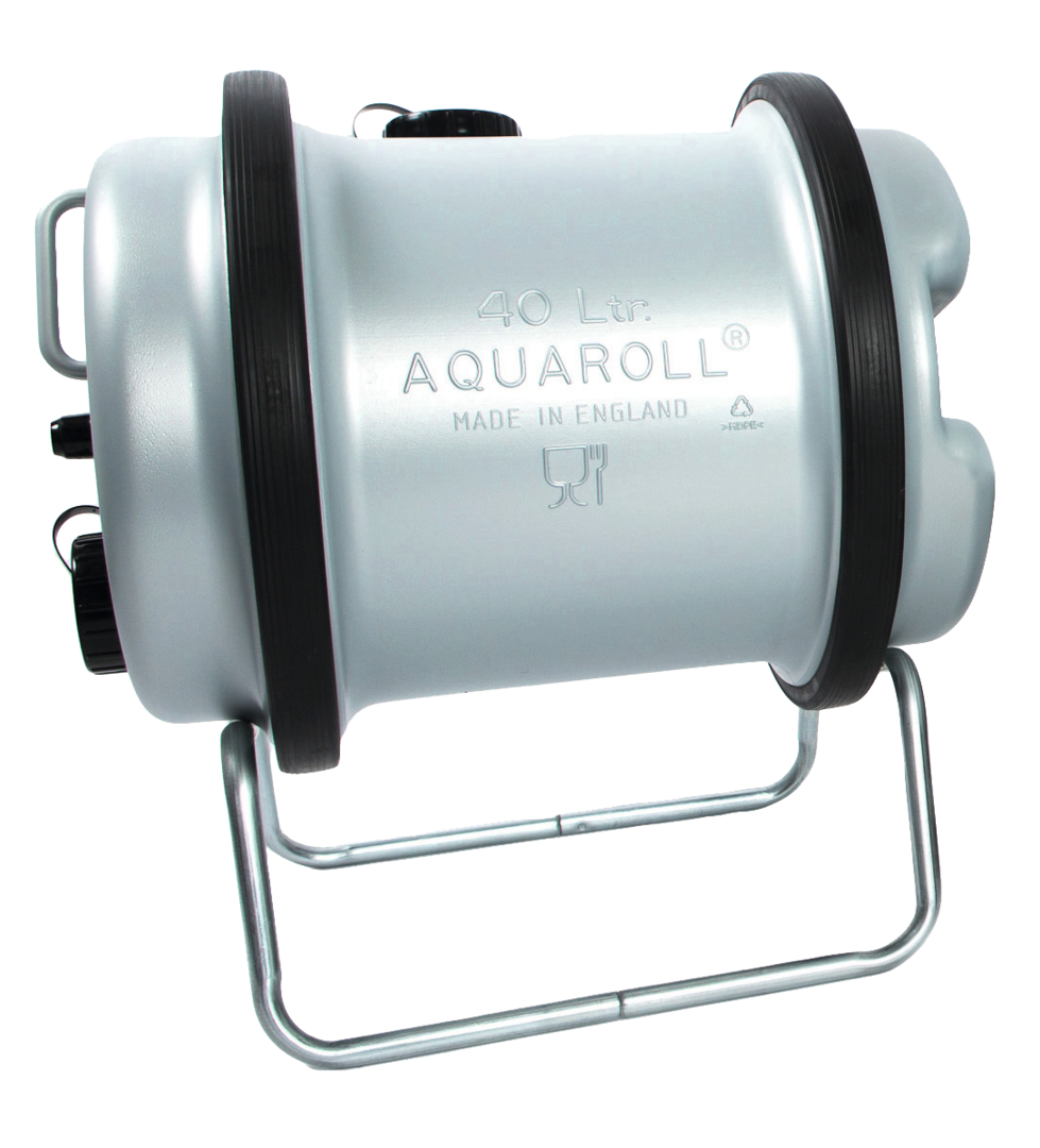 Wasserbehälter aquaroll PREMIUM silver