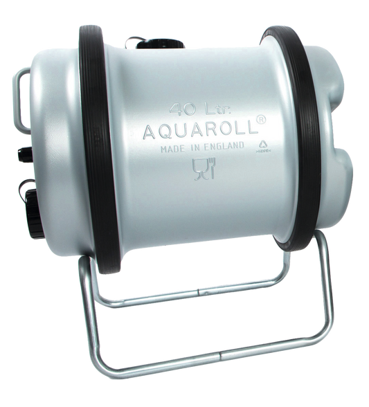 Wasserbehälter aquaroll PREMIUM silver