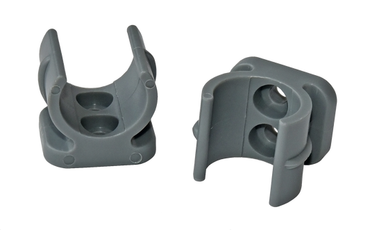 Ersatzclips grau für Klapptoilette