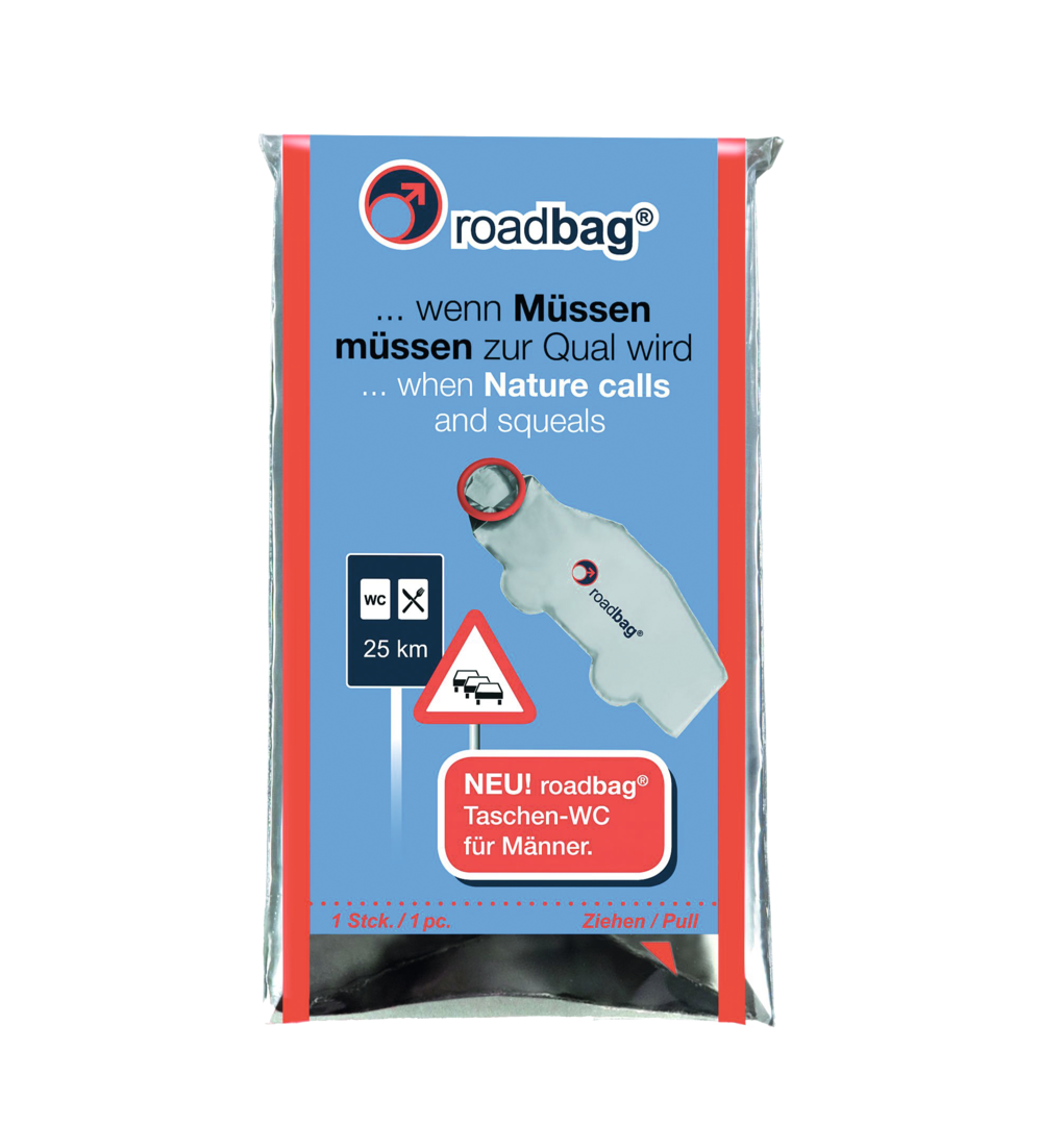 roadbag® Taschen-WC für Männer