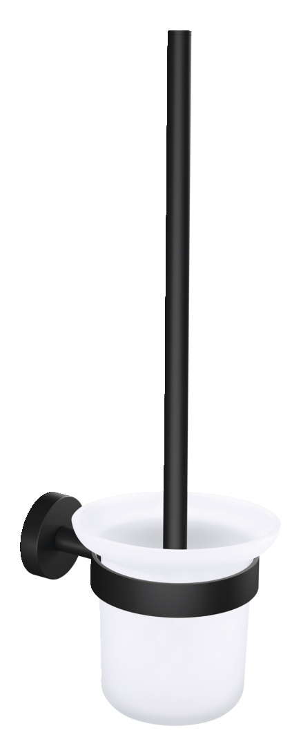 tesa® Moon Black WC-Bürstengarnitur(R)