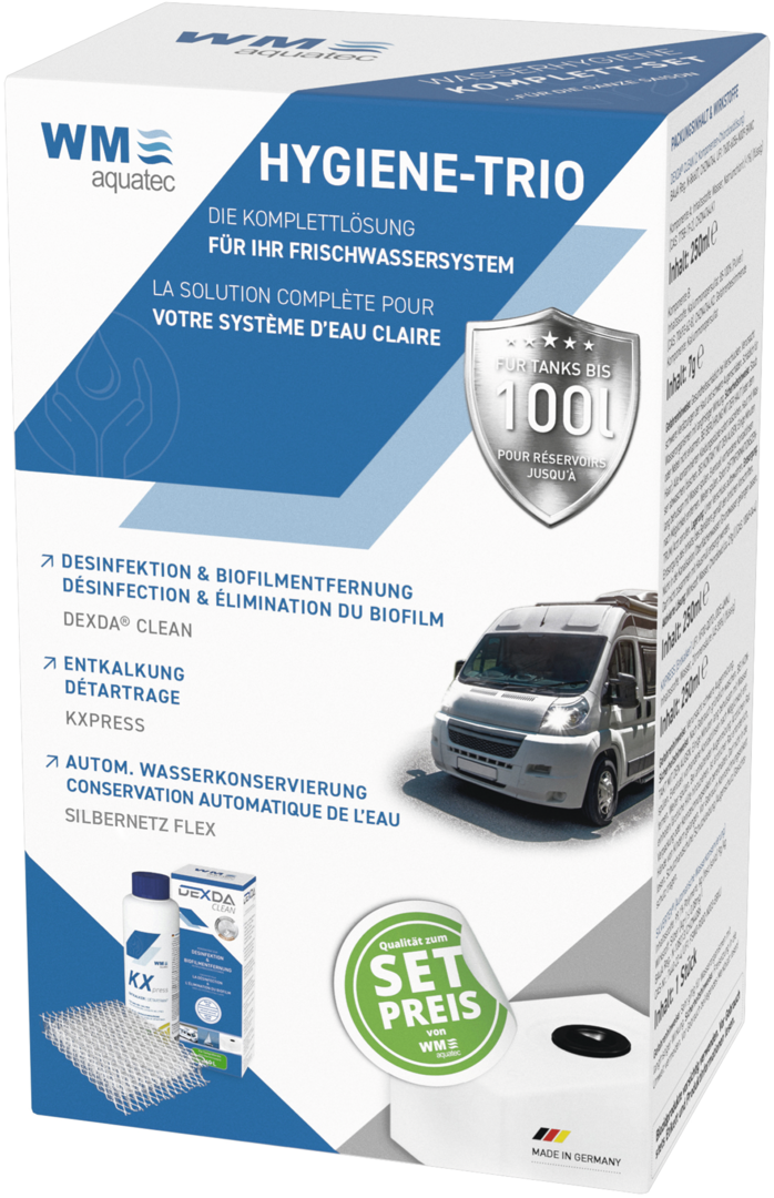 Hygiene-Trio bis 100 l Tanks