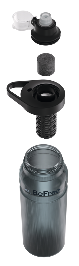 Katadyn BeFree AC Bottle 0,7l - Smoke