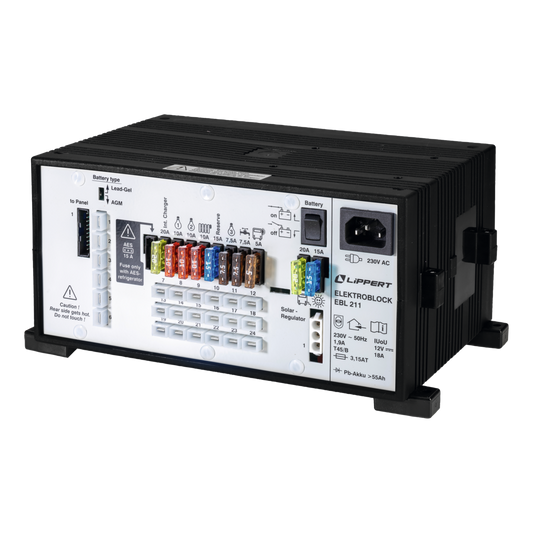 Elektroblock EBL 211 mit Kontrolltafel