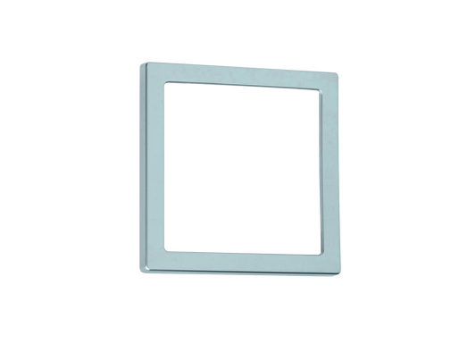 Abdeckrahmen silber, 1-fach
