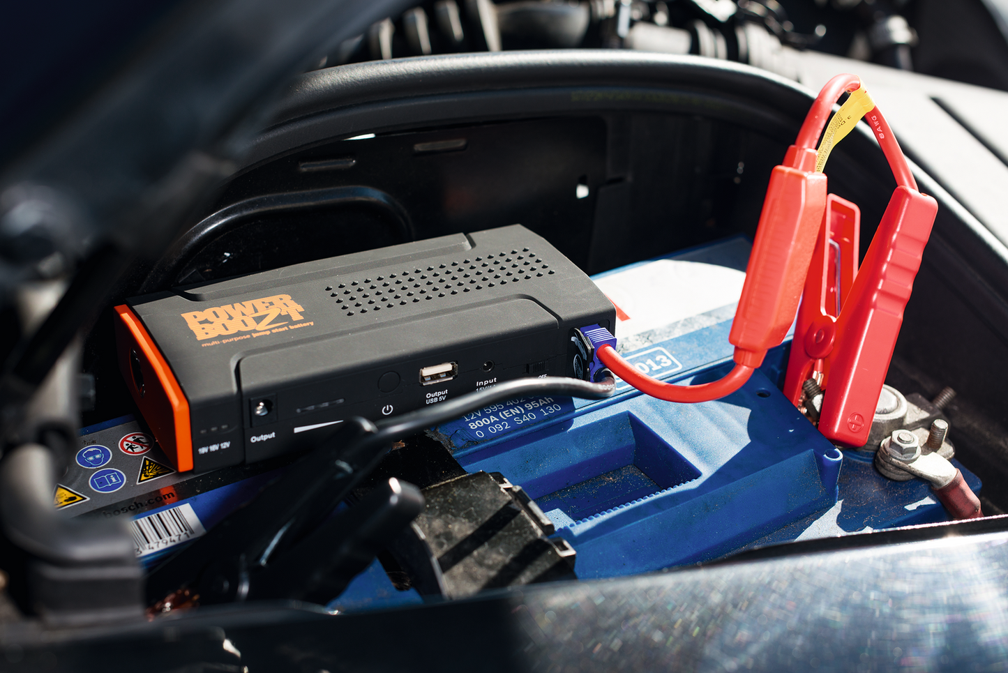 Powerboozt Ladegerät und Powerbank  (B)