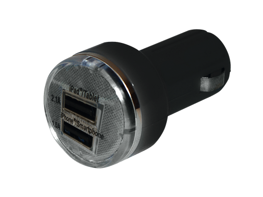 Dual USB-Ladeadapter 12-24 V