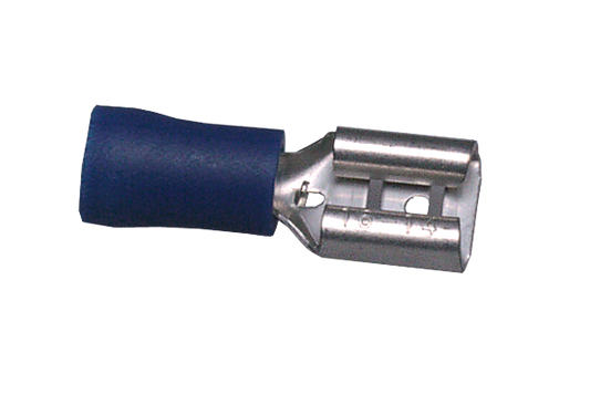 Flachsteckhülsen 6,3 mm (10er-Pack)