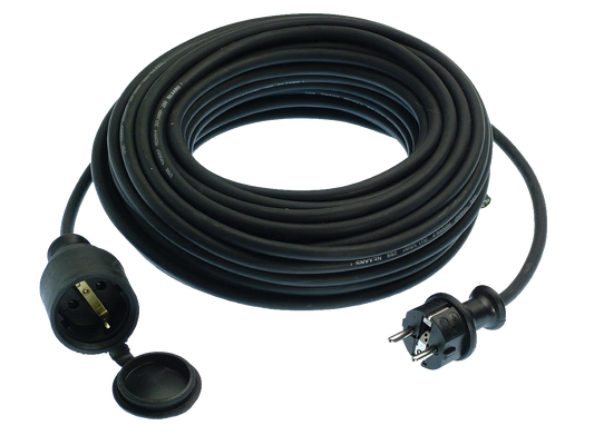 Schuko-Verlängerungskabel 5m IP44