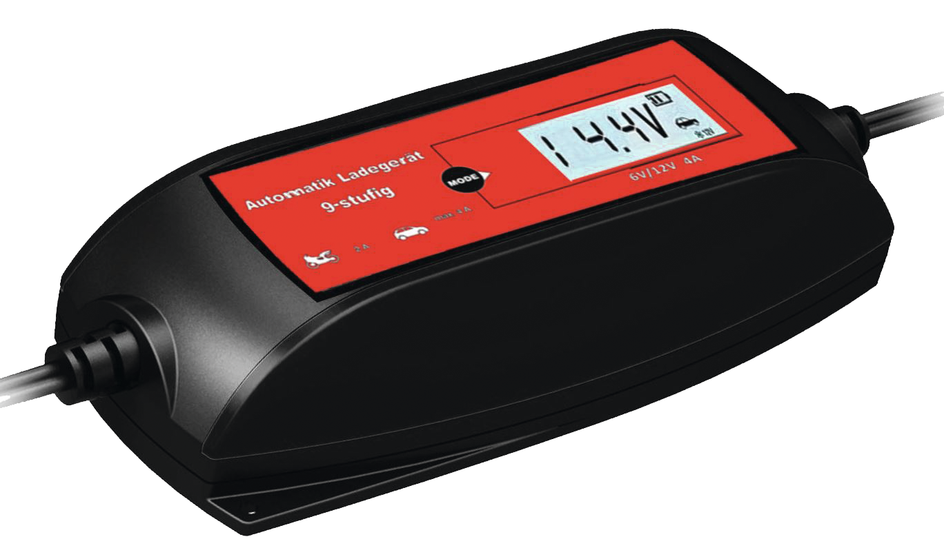 Batterieladegerät vollautom. 9-Stufen
