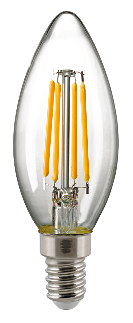 2,5W Kerze Filament klar E14