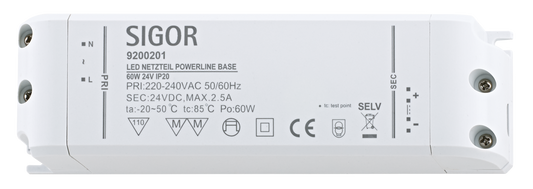 Netzteil POWERLINE BASE 60W 24VDC