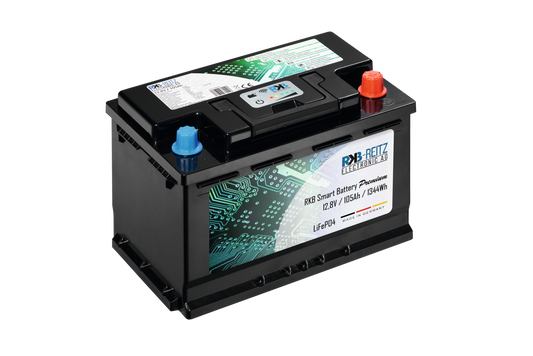 RKB Lithium 12V Smart Prem 105Ah (S) (B)