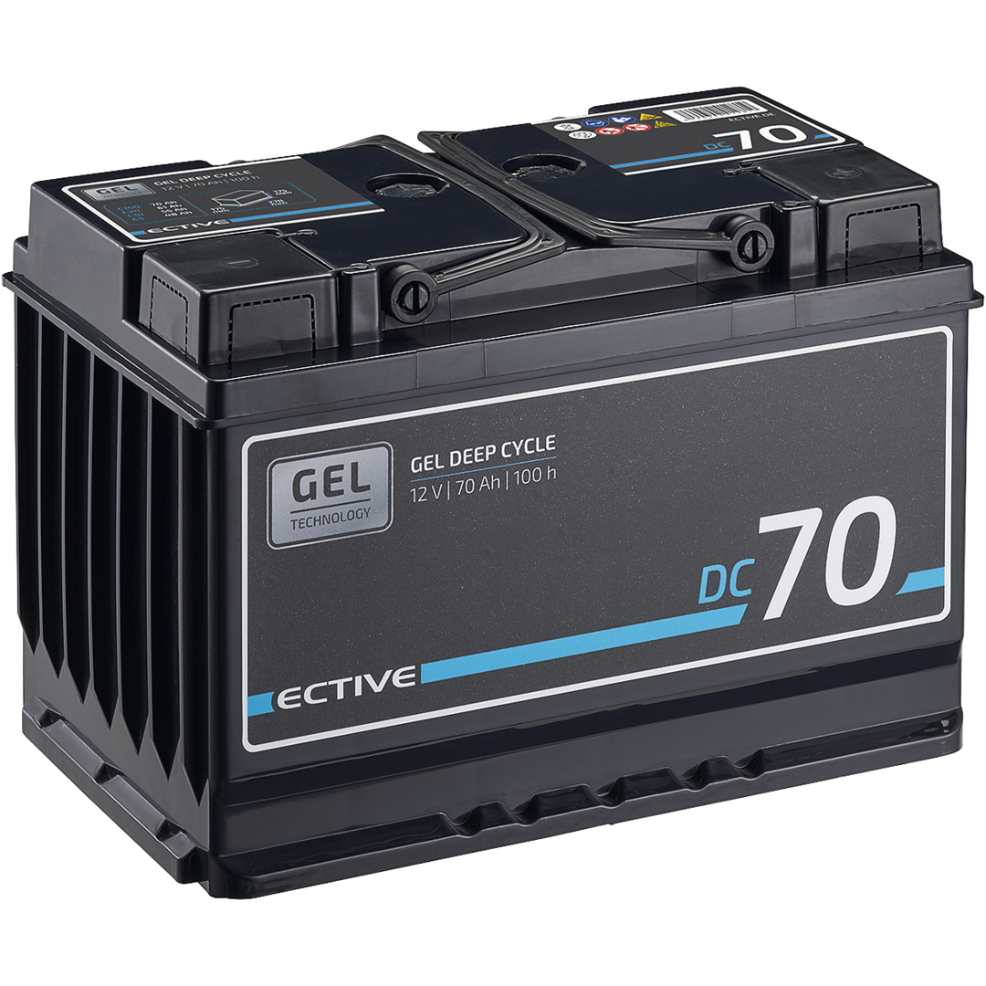 ECTIVE DC 80 Gel Deep Cycle 70Ah (S) (D)