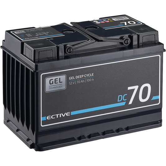 ECTIVE DC 80 Gel Deep Cycle 70Ah (S) (D)