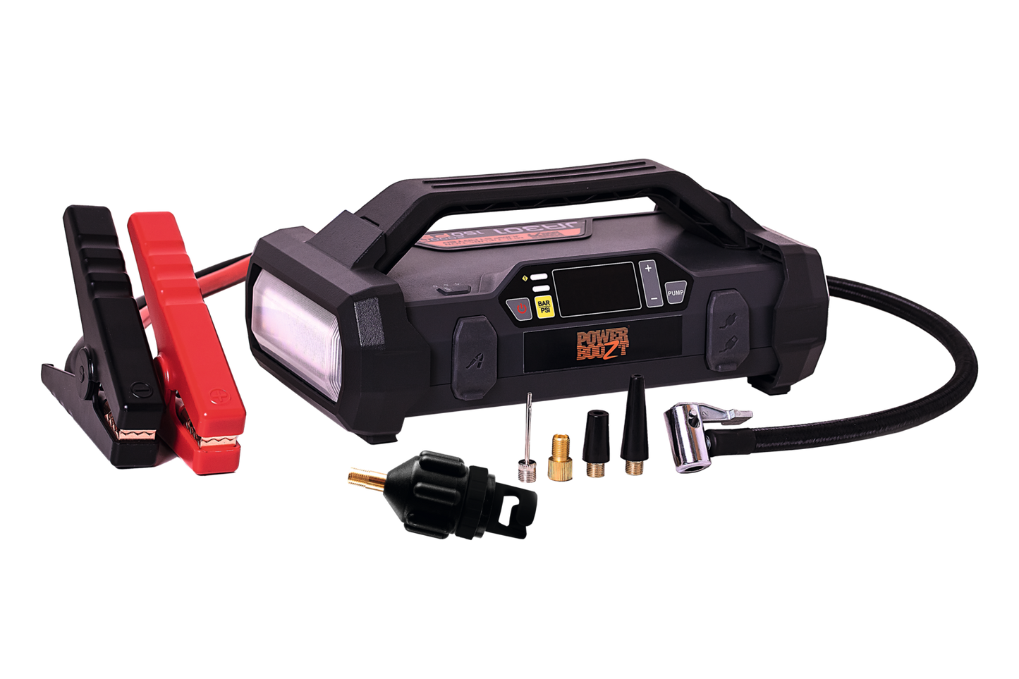 Jumpstarter m. Kompressor (A)