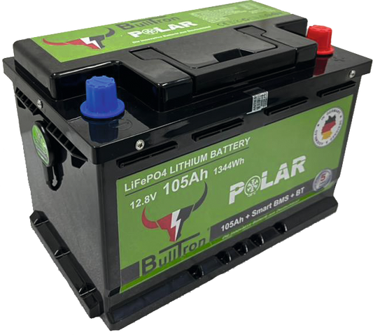 Lithiumbatterie Bulltron 105Ah Polar